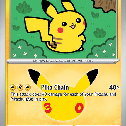 Pikachu - 034/128