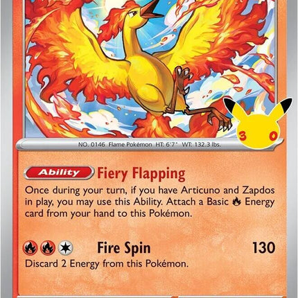 Moltres - 096 (30th Celebration)