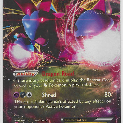 Hydreigon EX Ultra Rare XY - Roaring Skies 62/108 NM