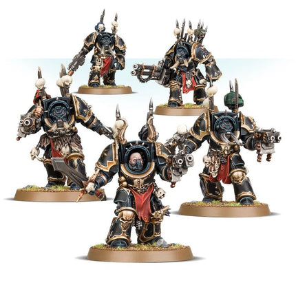 Chaos Space Marines: Chaos Terminator Squad