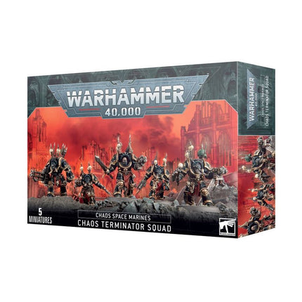 Chaos Space Marines: Chaos Terminator Squad