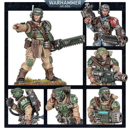 Warhammer 40K: Astra Militarum Cadian Shock Troops