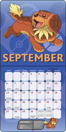 Pokémon 2026 Mini Wall Calendar by Pokémon