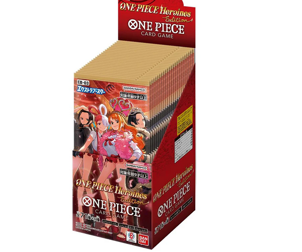 One Piece TCG: OP EB-03 Heroines Edition Japanese Booster Box Epic Loot Collectibles One Piece TCG: OP EB-03 Heroines Edition Japanese Booster Box Epic Loot Collectibles