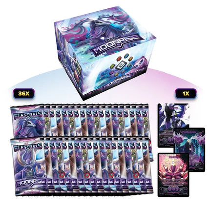 Elestrals: Moonrise Booster Display