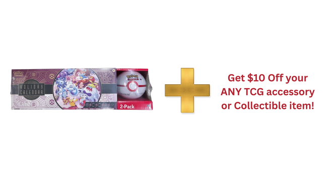 Pokémon Holiday Calendar and Premier Ball Bundle + Accessory Discount