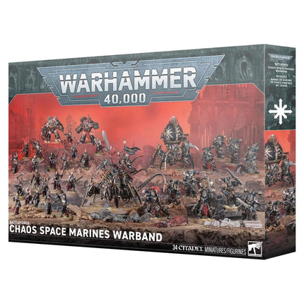71-44 Warhammer 40,000: BattleForce: Chaos Space Marine Warband