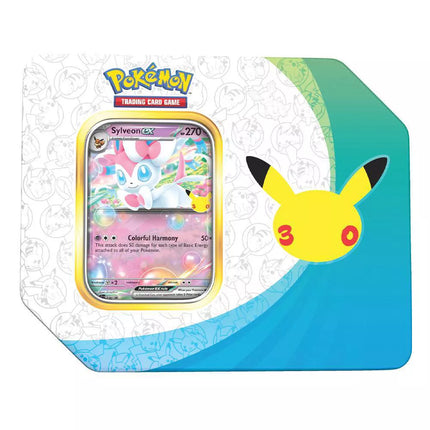 30th Celebration ex Tin [Sylveon ex] - ME: 30th Celebration