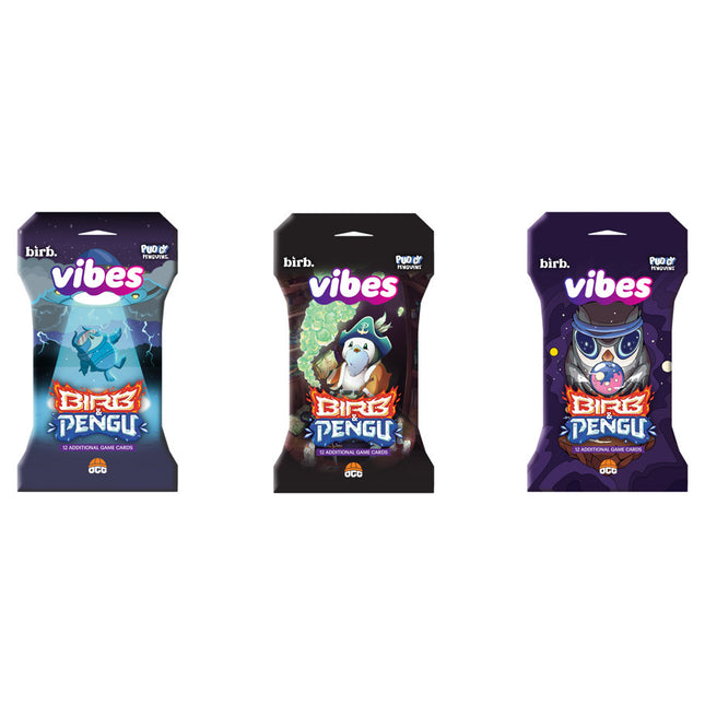 Vibes: Birb & Pengu 1st Edition Blister Packs Assortment
