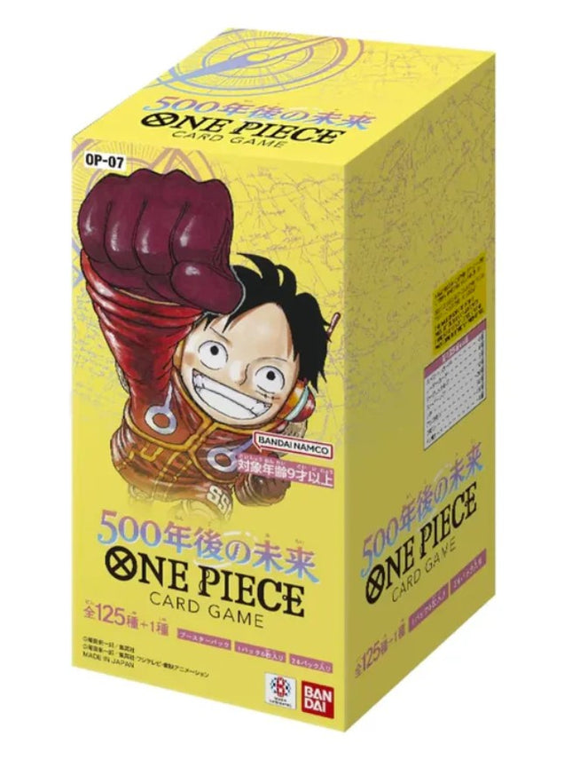 Japanese One Piece OP-07 500 Years in the Future Booster Box