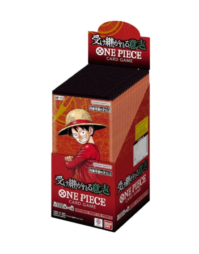 Japanese One Piece OP-13 Carrying on His Will Booster Box