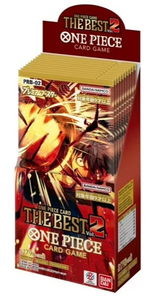 One Piece PRB-02 "The Best" Vol. 2 Japanese Booster Box