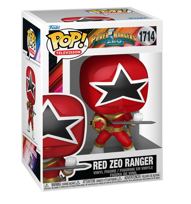Power Rangers Zeo Red Zeo Ranger Funko Pop! Vinyl Figure #1714
