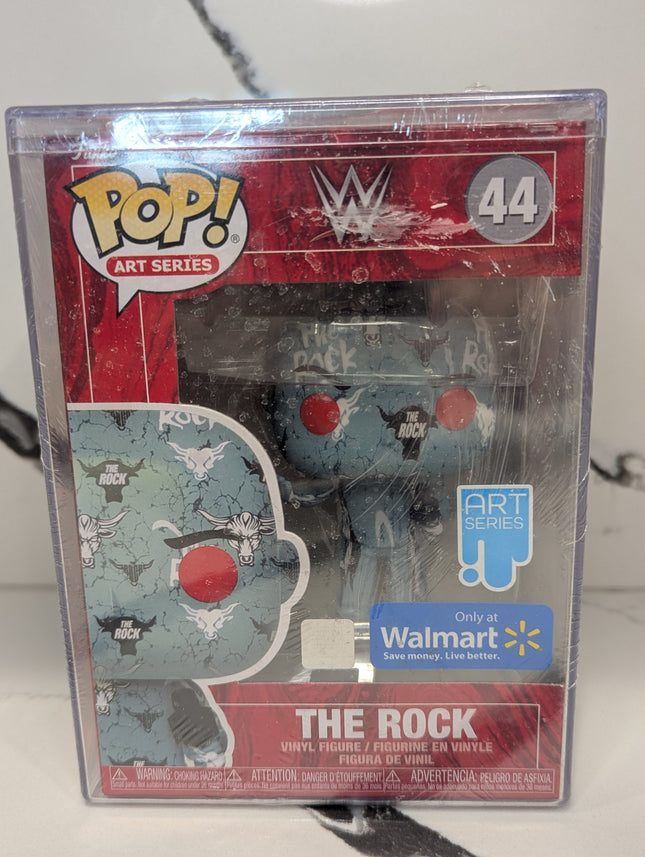 Funko POP! Artist Series: WWE - The Rock #44 w/Case ( Walmart Exclusive Edition)