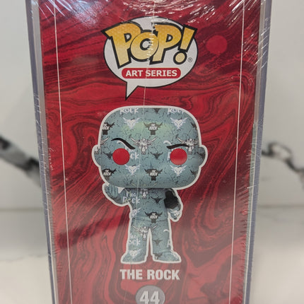 Funko POP! Artist Series: WWE - The Rock #44 w/Case ( Walmart Exclusive Edition)