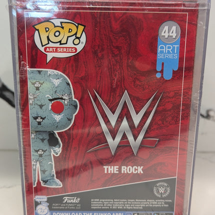 Funko POP! Artist Series: WWE - The Rock #44 w/Case ( Walmart Exclusive Edition)