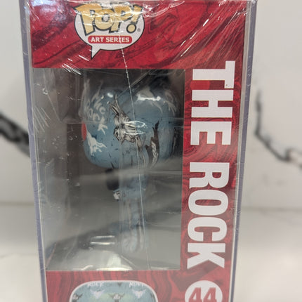 Funko POP! Artist Series: WWE - The Rock #44 w/Case ( Walmart Exclusive Edition)