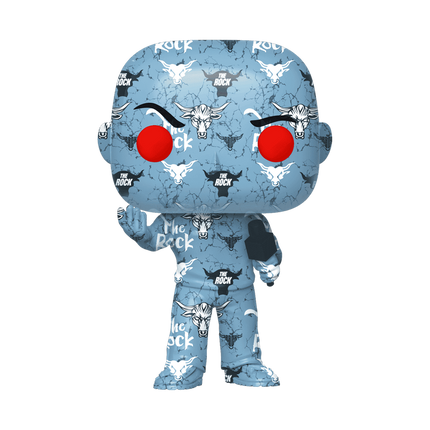 Funko POP! Artist Series: WWE - The Rock #44 w/Case ( Walmart Exclusive Edition)