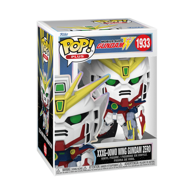 Mobile Suit Gundam Wing XXXG-00W0 Wing Gundam Zero Funko Pop! Vinyl Figure Plus #1933