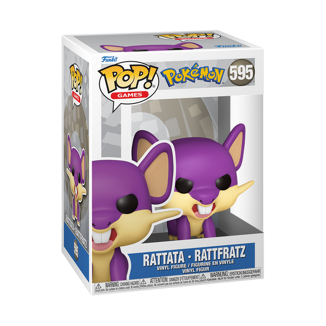 Funko Pop! Pokémon Rattata #595