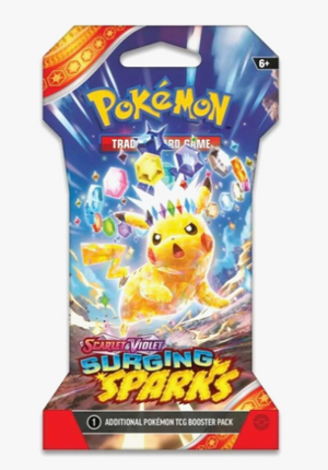 Surging Sparks Sleeved Booster Pack - SV08