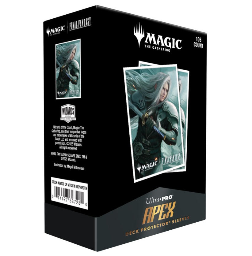 Deck Protector: Apex: Magic the Gathering: Final Fantasy: Sephiroth, P   Epic Loot Collectibles