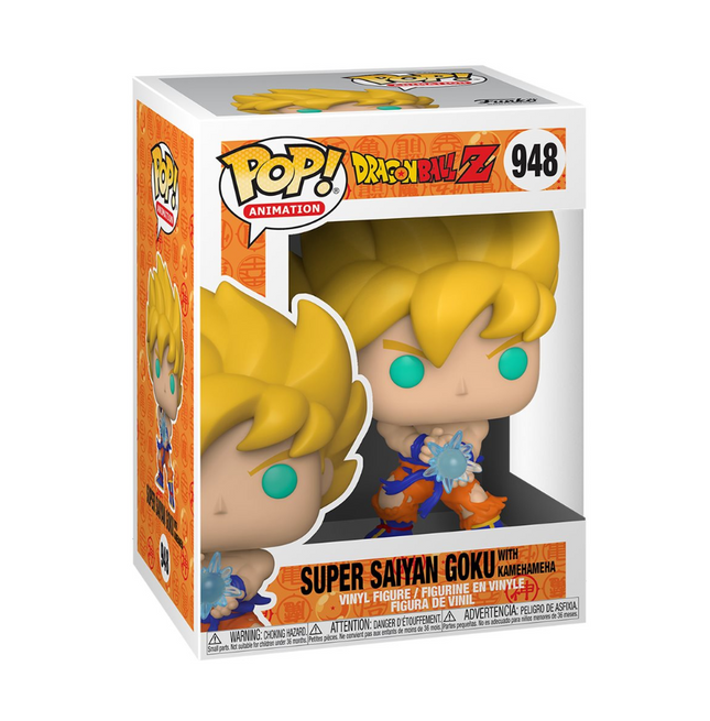 Dragon Ball Z Super Saiyan Goku with Kamehameha Wave Funko Pop! Vinyl Figure #948