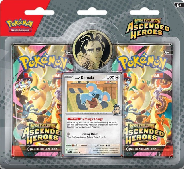 Mega Evolution: Ascended Heroes Collection - Larry 2 Pack