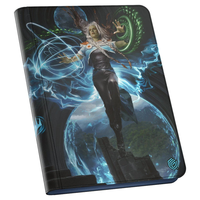 Binder: 9-Pocket: ZipFolio: Magic the Gathering: Reality Fracture: Blue & Multicolor Rare