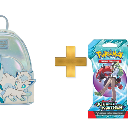 Loungefly Pokémon Ice Type Winter Mini-Backpack+ 2 Sleeved Booster Bundle!