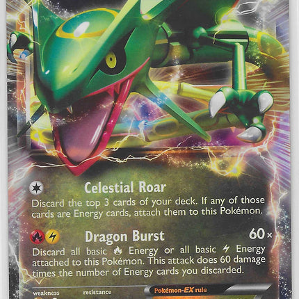 Rayquaza EX Promo Black and White Promos BW47 LP