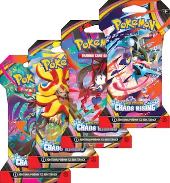 Chaos Rising Sleeved Booster Pack - ME04: Chaos Rising (CRI)