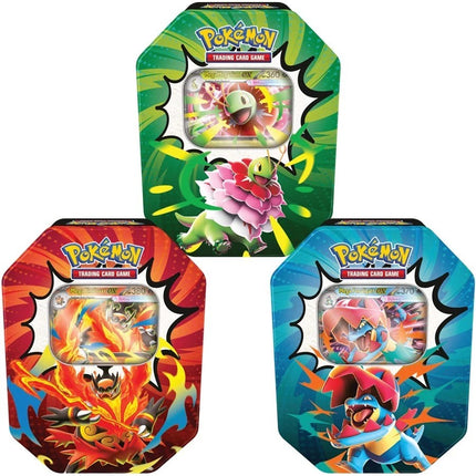 Ascended Heroes Tin- Meganium - Feraligatr - Emboar