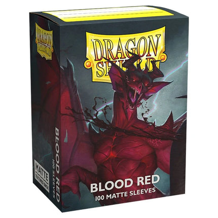 Deck Protector: Matte: Blood Red (100)
