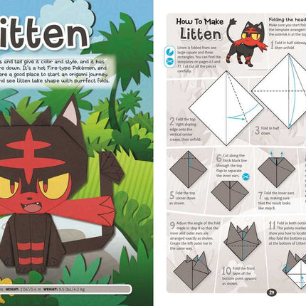 Pokémon Origami: Fold Your Own Alola Region Pokémon by The Pokemon Company International