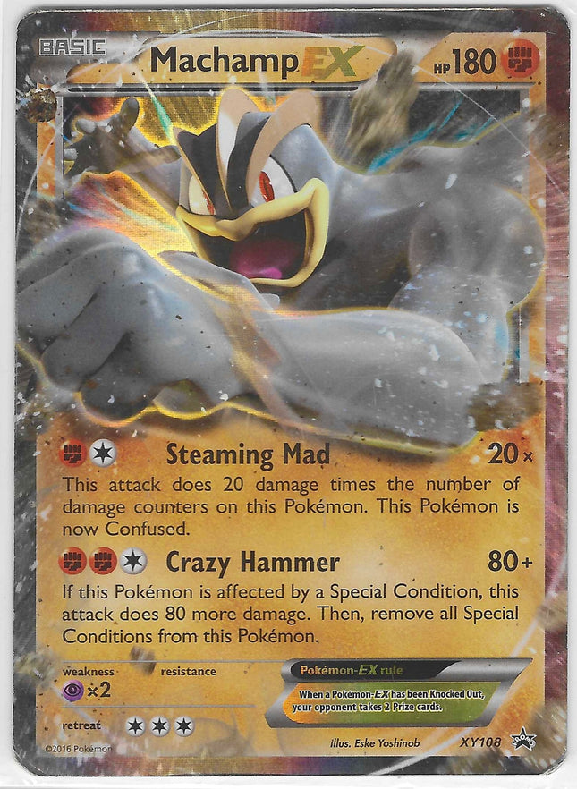 Machamp EX Promo XY Promos XY108 LP