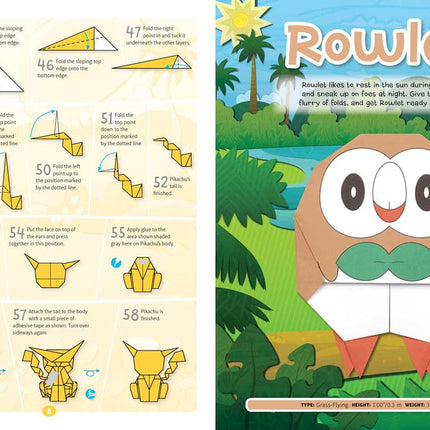 Pokémon Origami: Fold Your Own Alola Region Pokémon by The Pokemon Company International