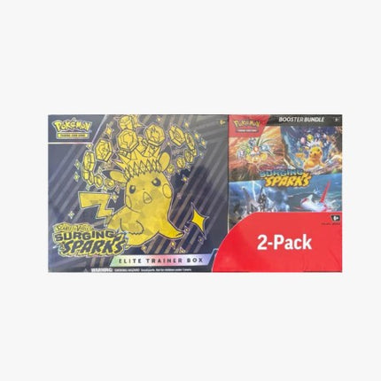 Costco Pokemon Surging Sparks 2-Pack Trainer Box and Booster Bundle - Miscellaneous Cards & Products (MCAP)