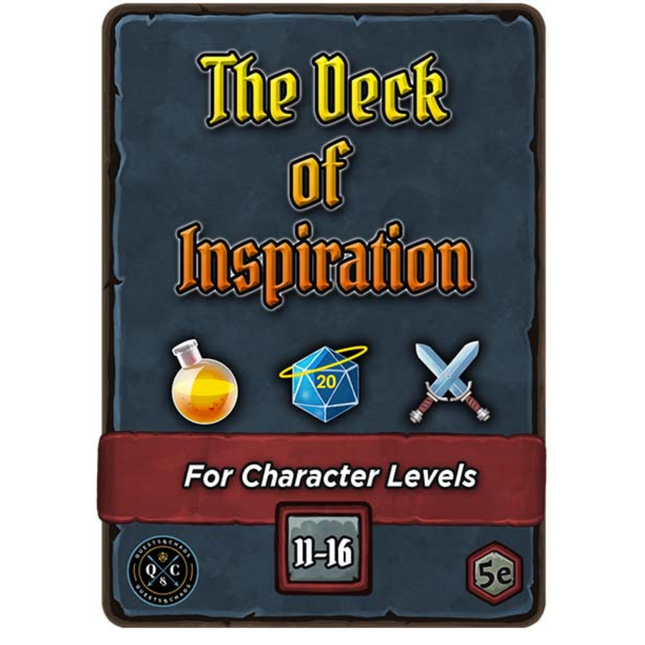 Deck of Inspiration: Lvl 11-16