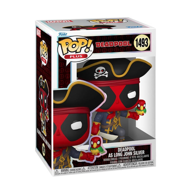 Deadpool Literary Classics Deadpool as Long John Silver Funko Pop! Vinyl Figure Plus #1493