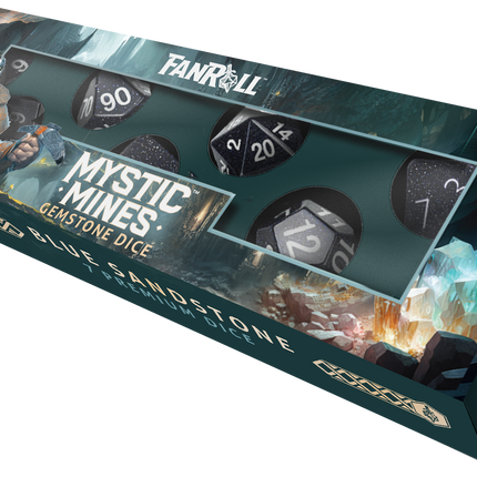 Mystic Mines Gemstone Poly Dice Sets: UPGRADED PACKAGING
