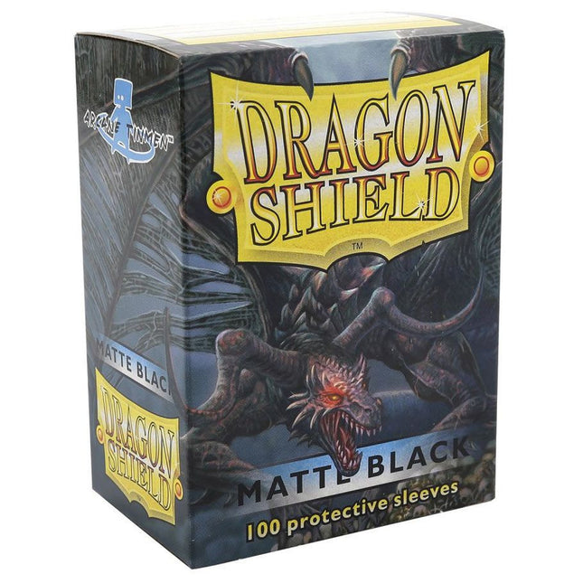 Dragon Shield Deck Protector: Matte: Black (100)