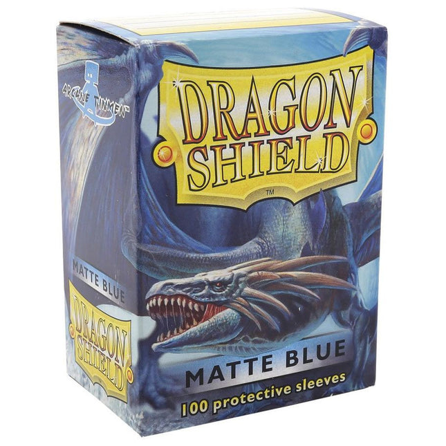Dragon Shield Deck Protector: Matte: Blue (100)
