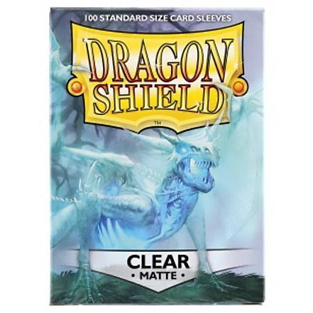 Dragon Shield Deck Protector: Matte: Clear (100)