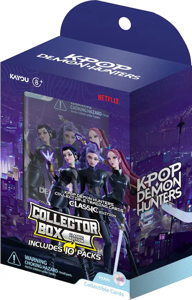 KPop Demon Hunters World Tour Classic Edition Collector Box 001 Collectible Trading Card 10-Pack