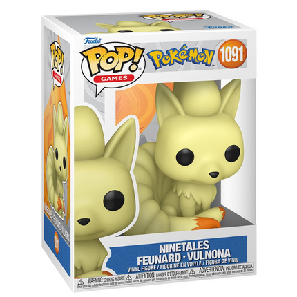 Pokémon Ninetales Funko Pop! Vinyl Figure #1091