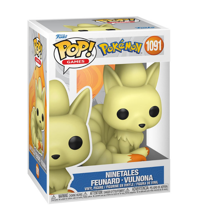 Pokémon Ninetales Funko Pop! Vinyl Figure #1091