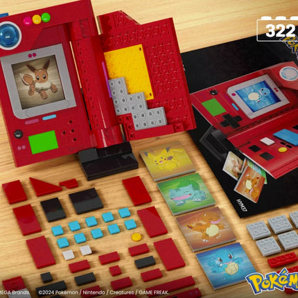 MEGA Pokémon Kanto Region Pokédex Building Kit (322Pieces) for Collectors