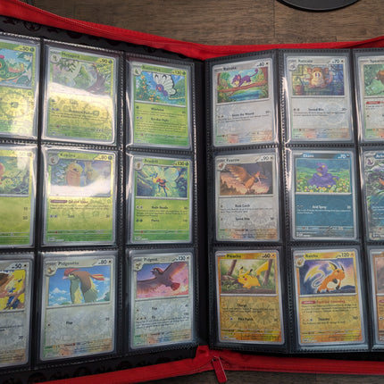Pokemon English SV 151 Complete set (All reverse Holo, EX, and Special Illustrations