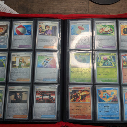 Pokemon English SV 151 Complete set (All reverse Holo, EX, and Special Illustrations